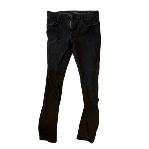 Novamen Black Slim Fit Jeans Mens 34x30 - Picture 1 of 4
